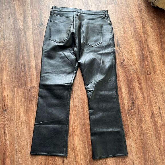 Agolde Recycled Leather 90’s Pinch Waist NWT 30 - Picture 11 of 17